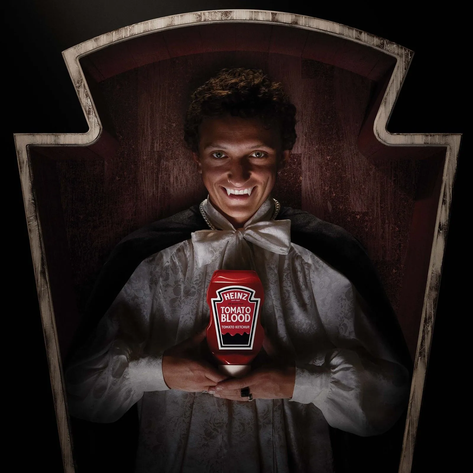 Toby the Vegetarian Vampire, for Heinz