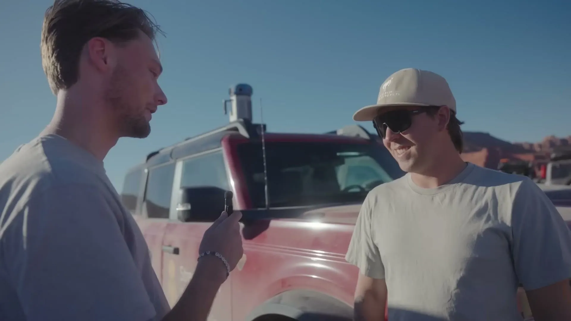 Rainbolt meets the Street View Bronco.